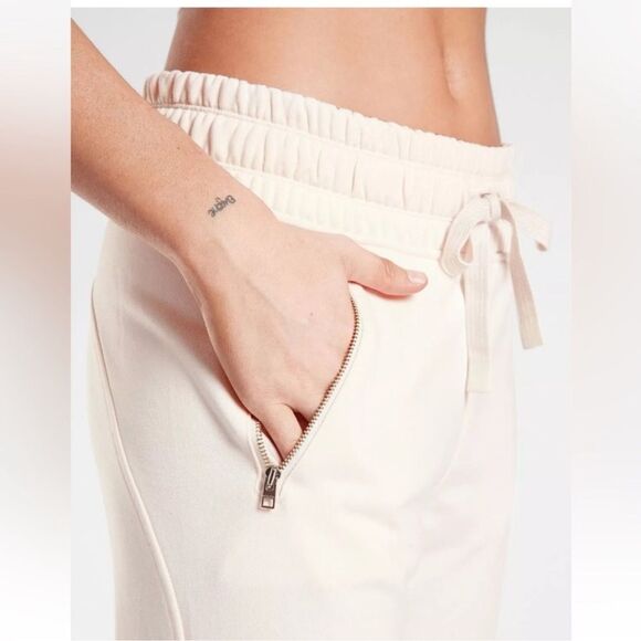 Athleta Bounce Back Jogger Sweatpants in Pearl White Style 487575 Size XL - Picture 6 of 8